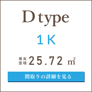 Dタイプ、１K、間取りの詳細を見る